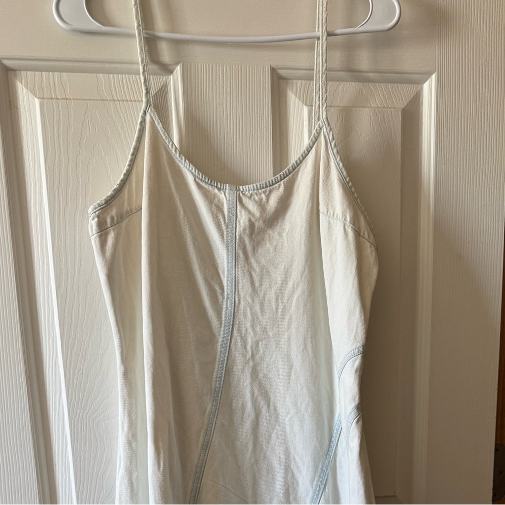 Zara Cream Strapless Dress